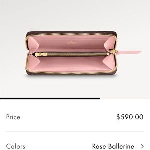 Louis Vuitton Clemence Zippy